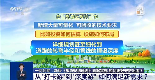 明起實施 新版 旅游規(guī)劃通則 如何更好守護出游 一文讀懂